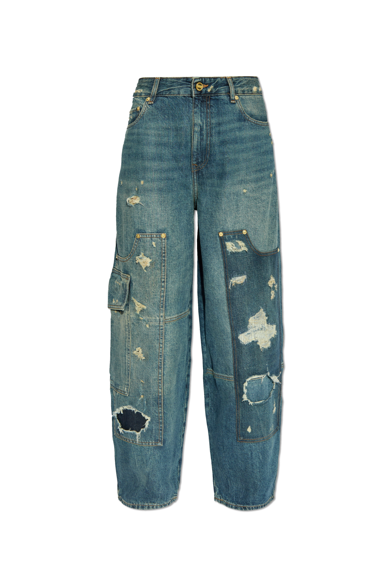 Ganni Jeans with logo | Women's Clothing | Vitkac Ganni Jeans with logo | Women's Clothing | Vitkac